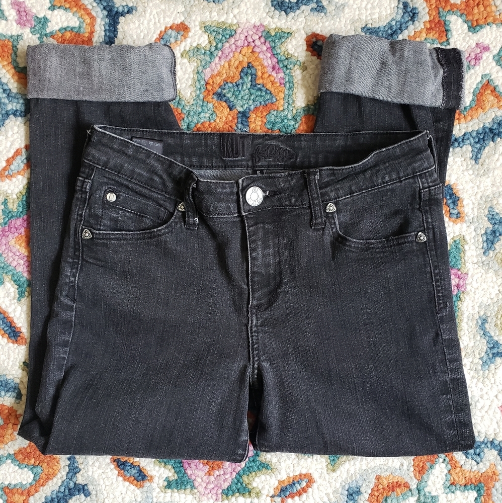 Kut from the Kloth black denim jeans